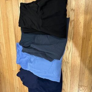 Mandala maternity jogger scrub pants
